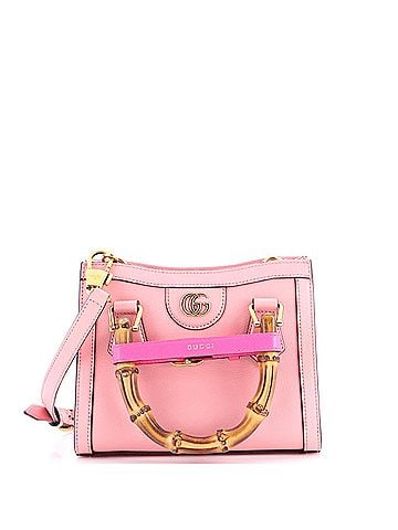 Gucci Diana NM Bamboo Handle Tote Leather Mini (view 1)