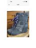 Sorel Gray Purple Ankle Boots Size girls size 5 equivalent to women’s size 6.5 - photo 3