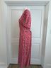Chaps Floral Red White Blue Casual Dress Size S - photo 6