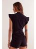 We the Free Black Romper Size M - photo 6