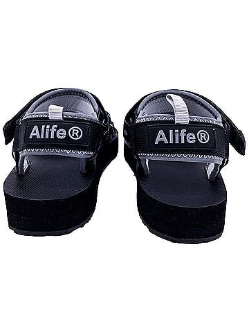Alife Reflective Logo Sandals (view 2)