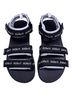 Alife Black Gray Sandals Size 7 1/2 - photo 1