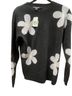 Saks Fifth Avenue Floral Black Pullover Sweater Size S - photo 1