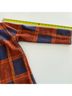 Field Flower Plaid Multi Color Orange Blue Brown Yellow Coat Size XS - photo 7