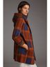Field Flower Plaid Multi Color Orange Blue Brown Yellow Coat Size XS - photo 10