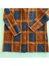 Field Flower Plaid Multi Color Orange Blue Brown Yellow Coat Size XS - photo 4