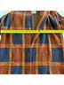 Field Flower Plaid Multi Color Orange Blue Brown Yellow Coat Size XS - photo 6