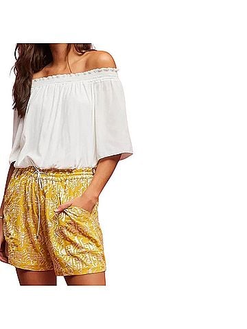 Elevenses Melora Embroidered Shorts (view 1)