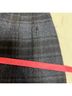 AKRIS Plaid Blue Black Wool Dress Size 4 - photo 7