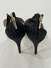 David's Bridal Solid Black Heels Size 10 - photo 5