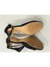 David's Bridal Solid Black Heels Size 10 - photo 8