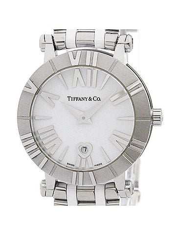 Tiffany & Co. TIFFANY Atlas Ceramic Steel Ladies Watch Z1300.11.11A20A00A Polished (view 1)