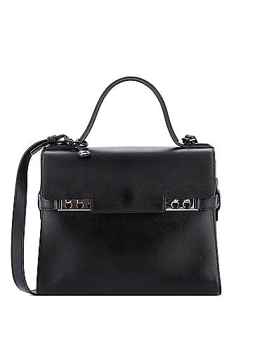 Delvaux Tempete Top Handle Bag Leather MM (view 1)