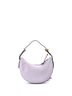 Prada 100% Leather Purple Arque Half Moon Hobo Leather Small One size - photo 4