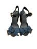 Tory Burch Blue Wedges Size 5 1/2 - photo 1