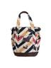 L.L.Bean Signature Print Multi Color Leather Tote One size - photo 1