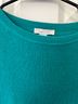 Garnet Hill Teal Pullover Sweater Size 8 - photo 8