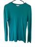 Garnet Hill Teal Pullover Sweater Size 8 - photo 1
