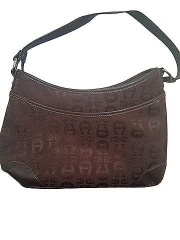 Etienne Aigner Leather Shoulder Bag (view 2)