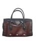 Brighton Brown Black Leather Satchel One size - photo 1