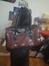 Brighton Brown Black Leather Satchel One size - photo 5