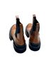 ALLSAINTS 100% Leather Brown Black Boots Size 8 - photo 2