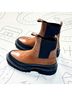 ALLSAINTS 100% Leather Brown Black Boots Size 8 - photo 8