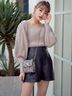 GRL Purple Pullover Sweater Size M - photo 7