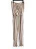 Exist Stripes White Jumpsuit Size L - photo 1