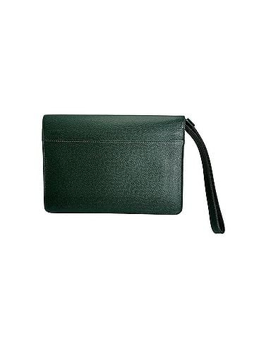 Louis Vuitton Louis Vuitton Taiga Episea Pochette Clado Clutch Bag, M30194, Green (view 2)