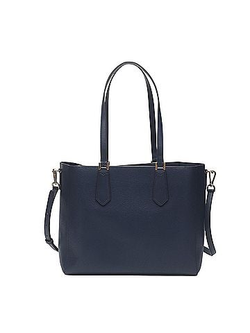 Michael Kors Michael Kors Tote Bag Shoulder Leather 35H0GKFT9T Navy (view 2)
