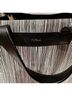 FURLA Stripes Black White Leather Tote One size - photo 4