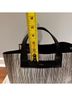 FURLA Stripes Black White Leather Tote One size - photo 12