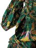 Ulla Johnson Floral Multi Color Green Yellow Casual Dress Size 12 - photo 6