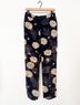 Ganni Floral Black Tan Blue Dress Pants Size M - photo 3