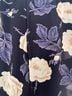 Ganni Floral Black Tan Blue Dress Pants Size M - photo 4