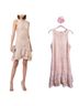 Jonathan Simkhai 80% Polyester 20% Metallic Fiber 80% Polyester 20% Metallic Fiber 100% Polyester Pink Cocktail Dress Size 6 - photo 1