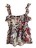 French Connection 100% Polyester Floral Multi Color Sleeveless Blouse Size 4 - photo 2