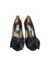 Badgley Mischka Black Heels Size 6 1/2 - photo 4