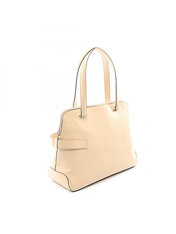Salvatore Ferragamo Salvatore Ferragamo Gancini tote bag, leather, women's, beige (view 2)