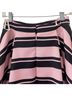 Halston Heritage 100% Polyester Stripes Pink Black Formal Skirt Size 2 - photo 8