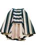 Halston Heritage 100% Polyester Stripes Pink Black Formal Skirt Size 2 - photo 10