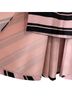 Halston Heritage 100% Polyester Stripes Pink Black Formal Skirt Size 2 - photo 7