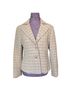 Carolina Herrera Checkered-gingham Multi Color Blazer Size 10 - photo 1