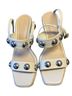 Cinq à Sept Ivory Sandals Size 10 - photo 5