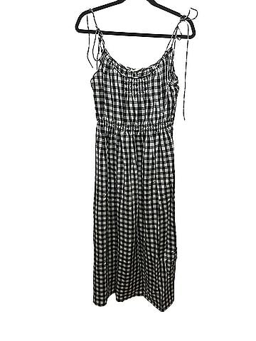 DÔEN Leslie Marilyn Gingham Casual Dress (view 1)