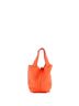 Hermès 100% Leather Orange Picotin Lock Bag Clemence PM One size - photo 4