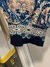 Johnny Was Blue Tan Long Sleeve Top Size L (petite) - photo 5