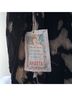 Aratta Silent Journey Tie-dye Black Red Multi Color Button-Down Shirt Size S - photo 3
