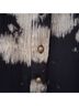 Aratta Silent Journey Tie-dye Black Red Multi Color Button-Down Shirt Size S - photo 6
